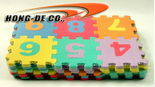 Анти- статическая головоломка Abc 123 30*30cm пенится циновка 3918909000 легкая для того чтобы зафиксировать