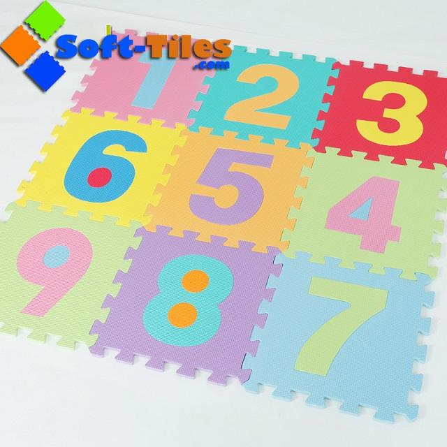 Eco-содружественная циновка 10pcs/set 123 номеров