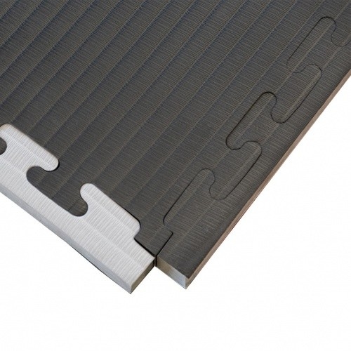 Черные плиток циновки головоломки серого цвета 20mm 1*1m Tatami/полового коврика тренировки