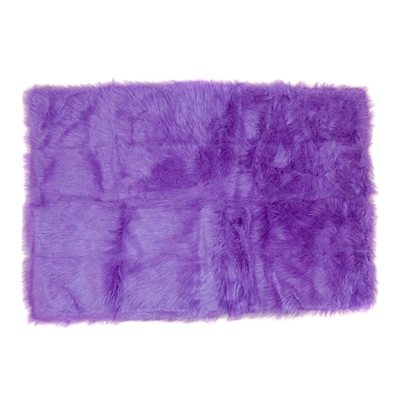Половики зоны полиэстера пользы пурпурного цвета супер мягкие домашние/половик зоны овчины Faux